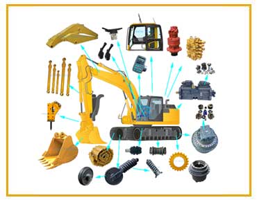 Excavator Spare Part in Greece